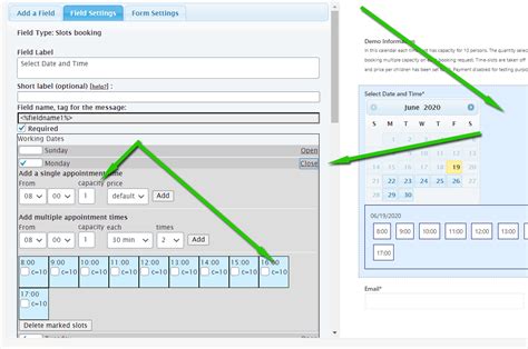 multiple slot booking wordpress